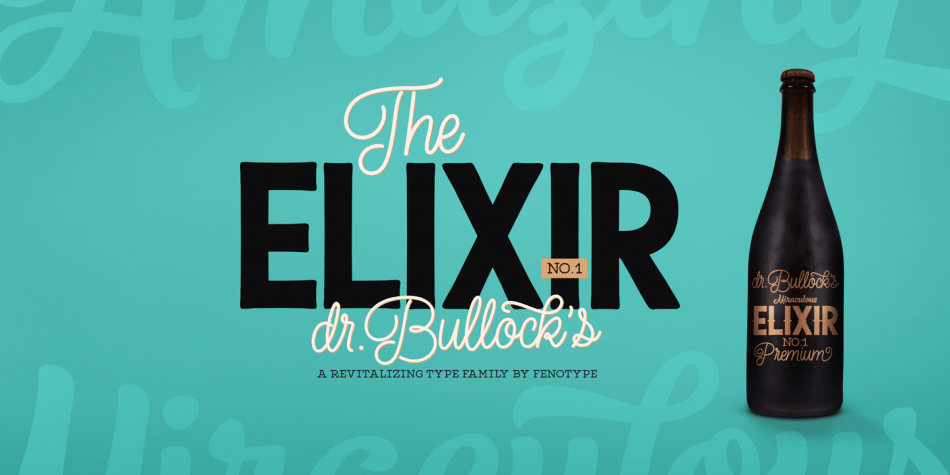 Elixir Font preview